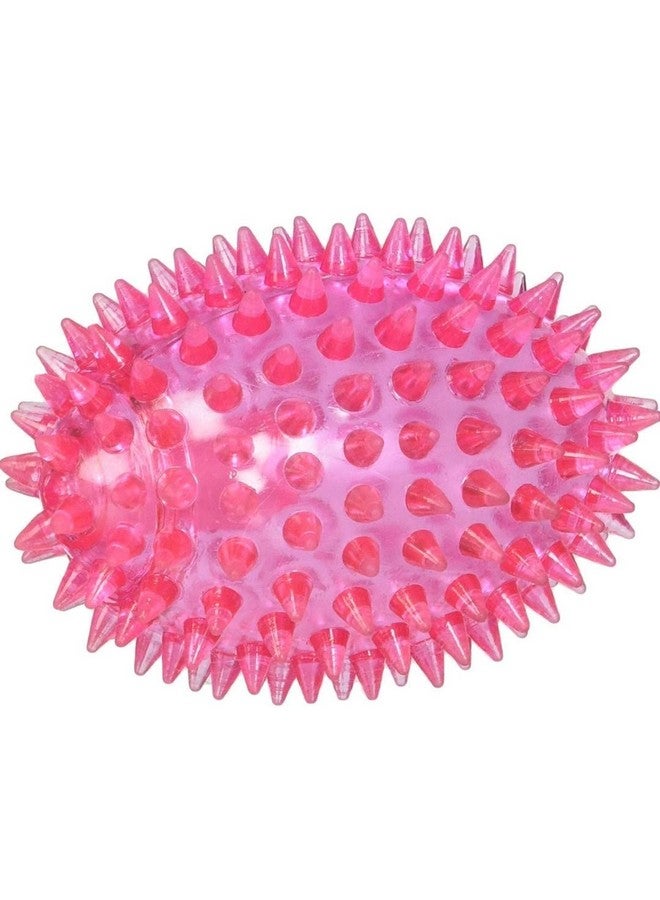 Spiky Squeaker Football Dog Toy - Large, Cleans Teeth And Promotes Good Dental And Gum Health For Your Pet, Colors May Vary - Image 3