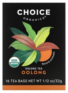 Choice Organic Teas Oolong Tea Oolong 16 Tea Bags 1.12 oz (32 g) 
