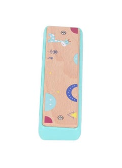 Thoraya Kids 16 Hole Wooden Harmonica Music Education Harmonicas Musical Instrument for Beginners Blue  - Image 3