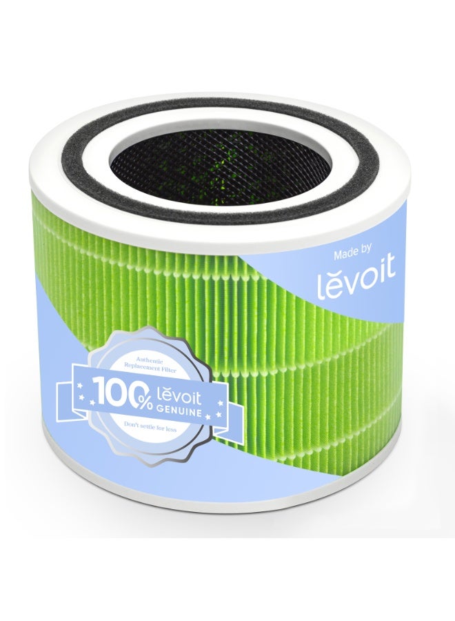 LEVOIT Core 300 Air Purifier Replacement Filter, 3-in-1 Pre-Filter, HEPA Filter, High-Efficiency Activated Carbon Filter, Core300-RF-MB (Mold Bacteria) Core300-RF-MB Multicolour - Image 1