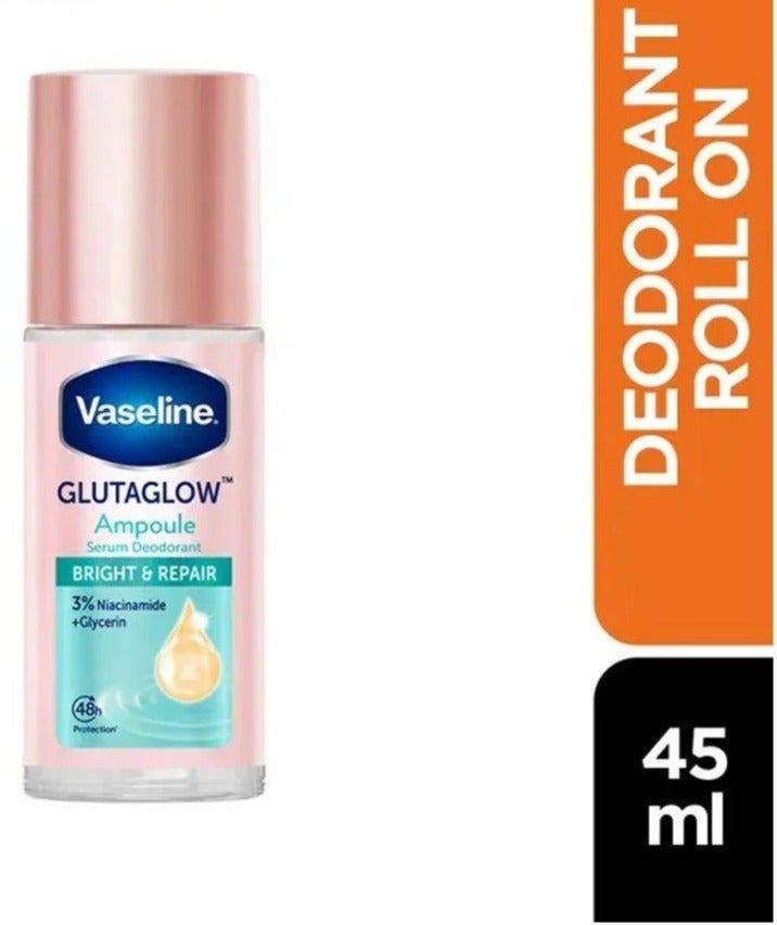 فازلين مزيل عرق فازلين رول أون برايت آند ريبير - 45 مل - Image 2