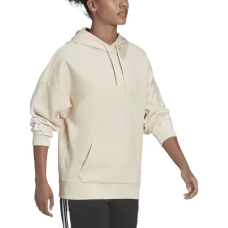 Adidas (WMNS) adidas Future Icon 3-Stripes Hoodies 'White' - Image 3