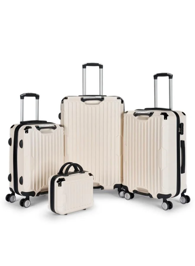 LIMRA travel bags from limra 4-piece set beige