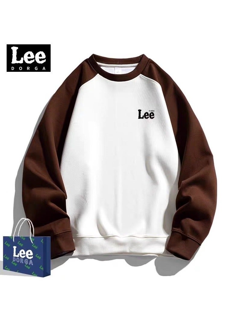 LEE Lee Brand Hoodie Loose Casual Round Neck Long Sleeved Hoodie  - Image 1