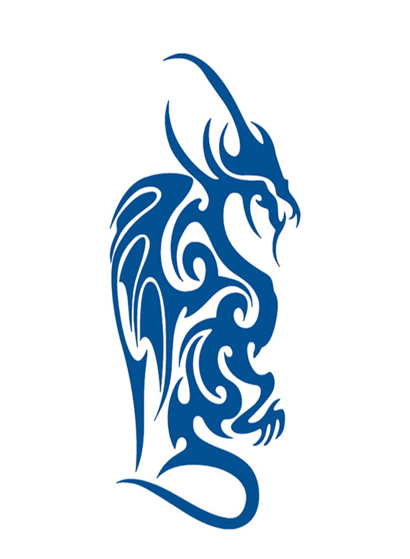 ملصقات وشم مؤقتة مقاومة للماء تدوم طويلاً بأنماط متنوعة ورسومات فنية اختيارية للجسم وشم مؤقت للنساء والرجال - Image 1