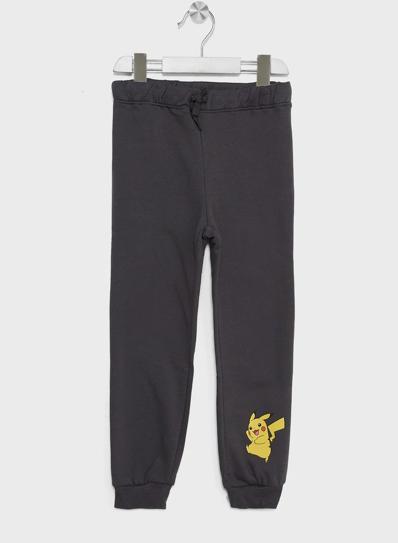 H&M Kids Printed Sweatshirt & Sweatpants Set