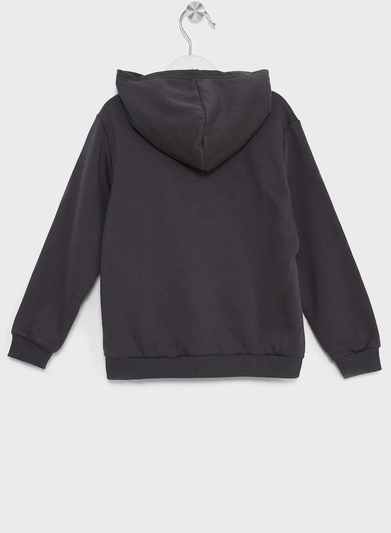 H&M Kids Printed Sweatshirt & Sweatpants Set