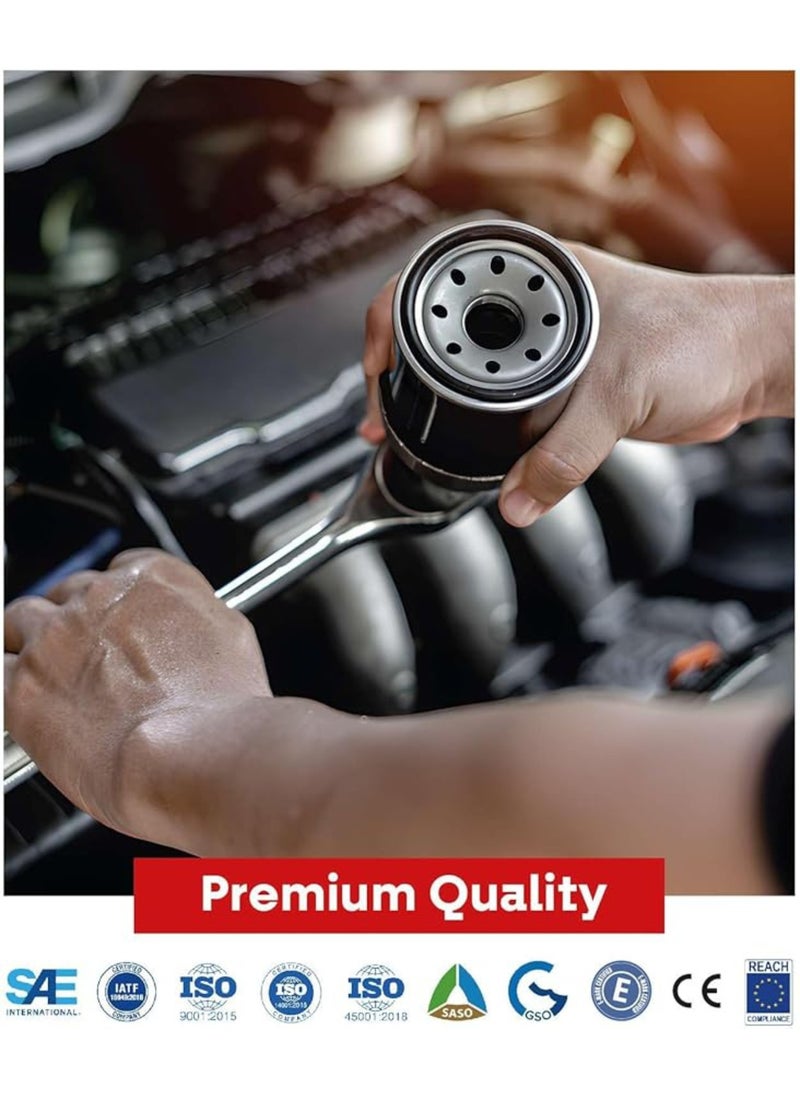 WEMZER INDUSTRIES WEMZER | Premium Oil Filter |04152-31090-WZ|Compatible With: Lexus, Lotus, Subaru, Toyota (Find Fitting Compatibility in Description)  - Image 5