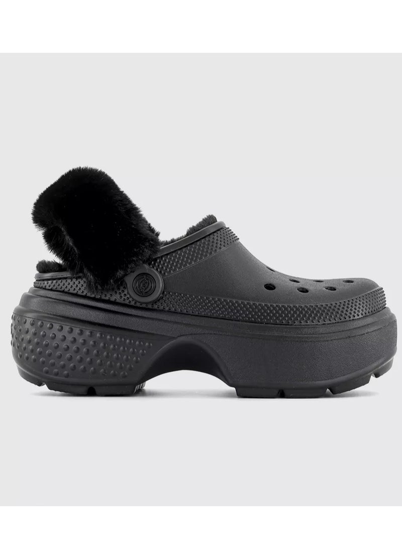 Cross Crocs Stomp Lined Thermoplastic Plush Crocs - Image 1