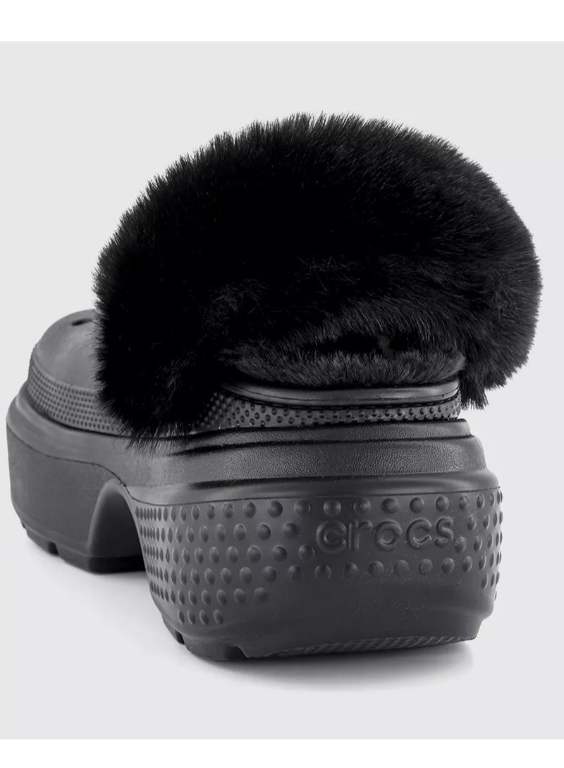 Cross Crocs Stomp Lined Thermoplastic Plush Crocs - Image 2