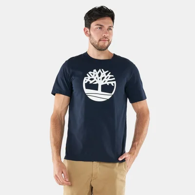 Timberland Men's Kennebec River Tree Logo T-Shirt