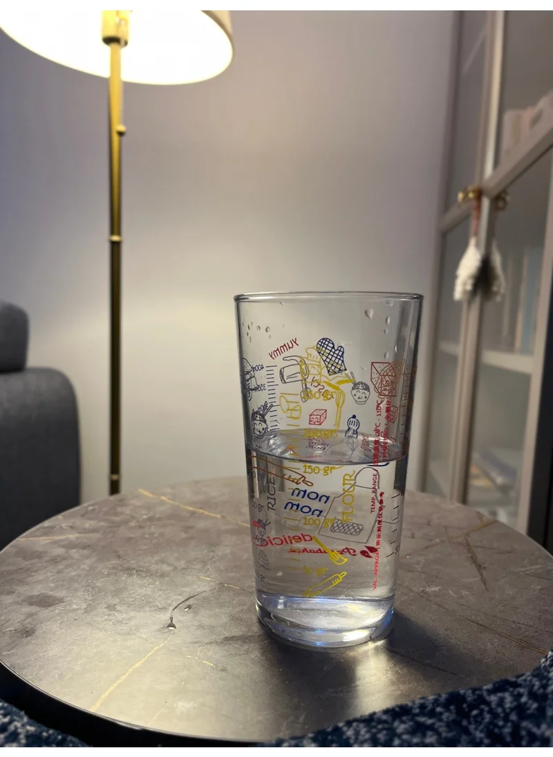 Paşabahçe 5 Scale Glass Measuring Cup