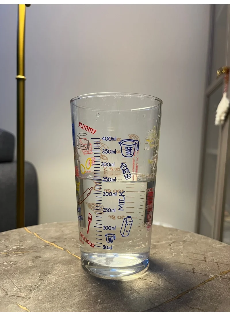 Paşabahçe 5 Scale Glass Measuring Cup