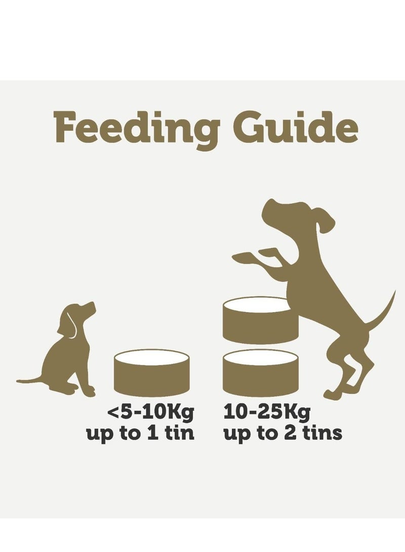 Applaws 5 قطع من مرق الدجاج مع خليط لحم البقر مع طعام جاف للكلاب، علبة 156 جرام - Image 4