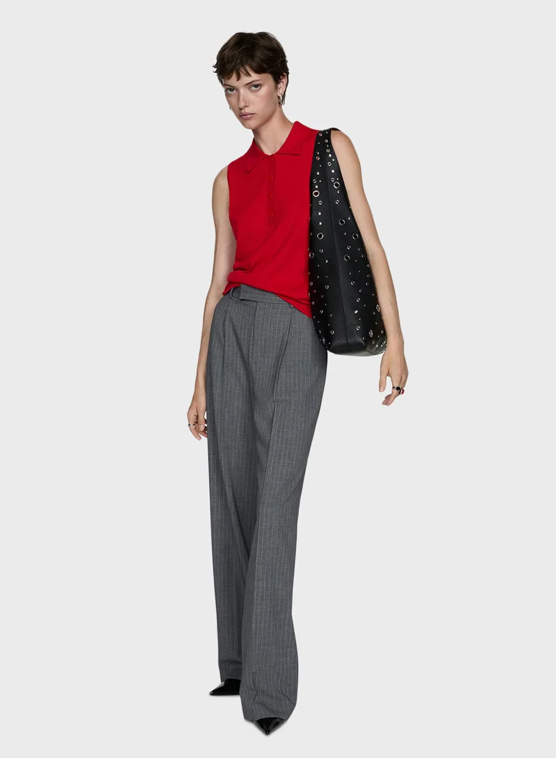 مانجو Polo Neck Waistcoat