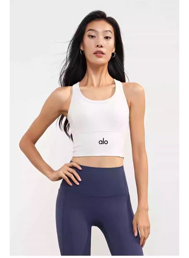 alo Alo Shock-Absorbing Yoga Sports Bra - Minimalist Stylish Versatile Design  - Image 2