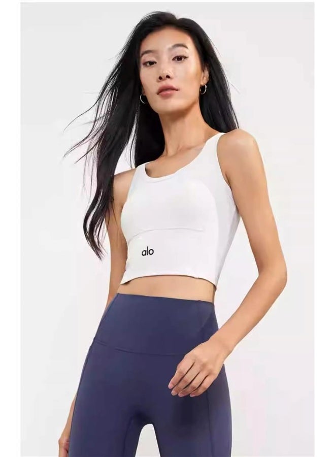 alo Alo Shock-Absorbing Yoga Sports Bra - Minimalist Stylish Versatile Design  - Image 3