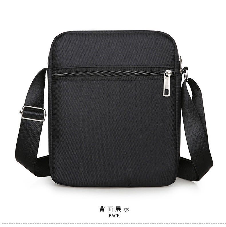 Korean Style Casual Large-Capacity Multi-Layer Waterproof Shoulder Crossbody Bag For Boys And Girls Business Wallet Summer Men'S Shoulder Bag - Image 4