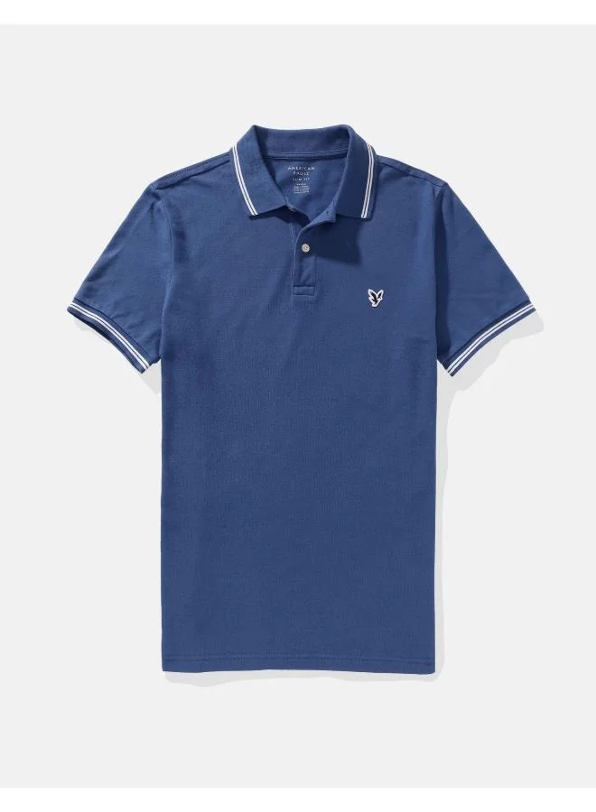 American Eagle AE Slim Fit Pique Polo Shirt