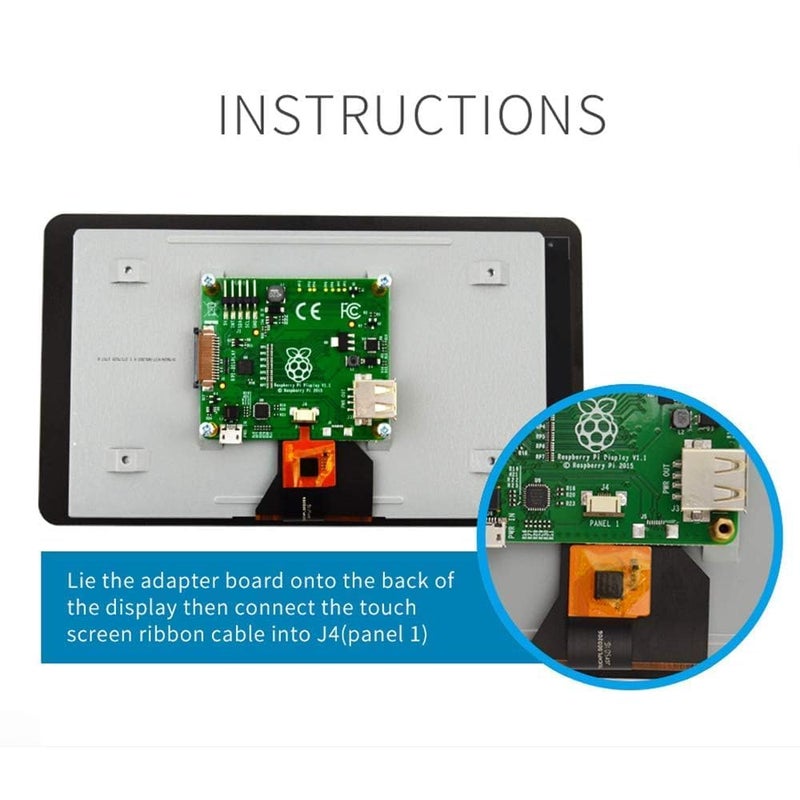 Raspberry Pi Raspberry Pi 7" Touch Screen Display - Image 3