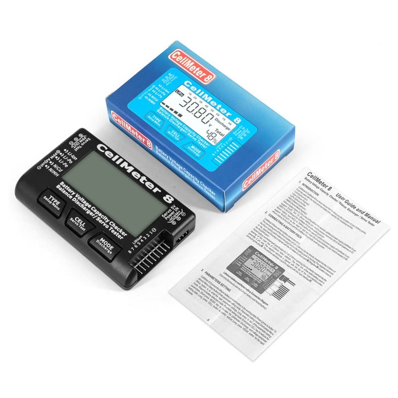 LCD Battery Voltage Tester with Backlight for Li ion Li po Nimh Home Use Compact Capacity Checker - Image 4
