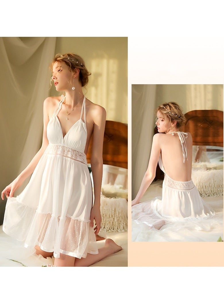 Generic - Women's Suspender Pajamas - Image 1