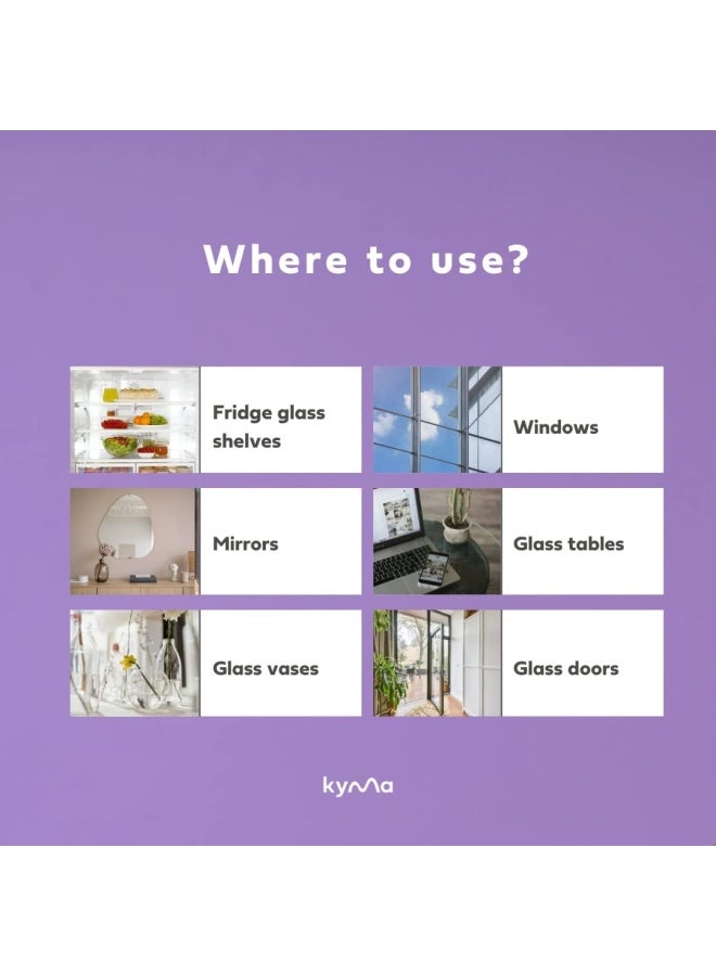 Kyma 500ML Glass Cleaner Single Bottle Box - Image 5