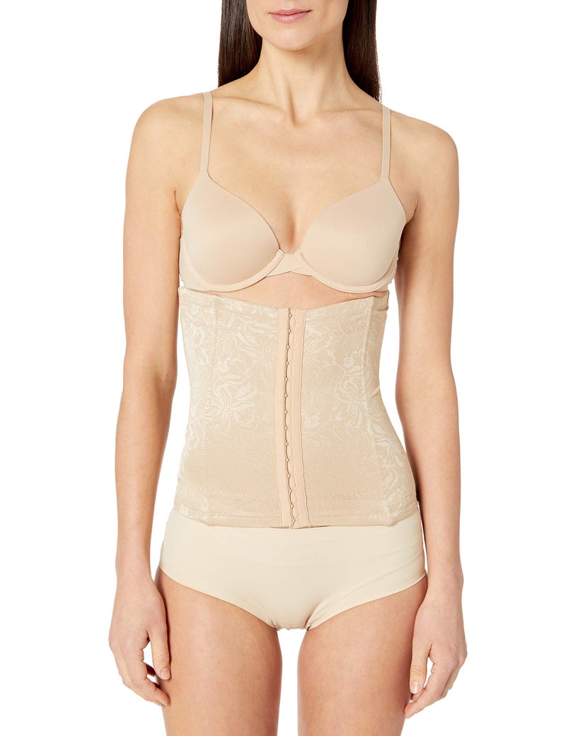 Maidenform womens Waist Nipper Ultra Firm Control Trainer Thigh Shapewear, Body Beige, Medium US - Image 1