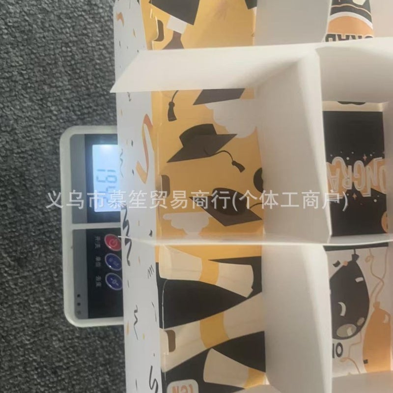 Graduation Countdown Gift Box - Black Style 1 for Graduation Celebrations & Gift Givers - Image 2