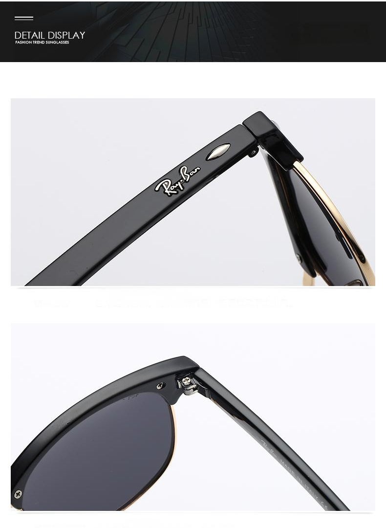 Ray-Ban Ray-Ban Fashion Pilot Sunglasses Gold Framed with Brown UV Lenses  - Image 2