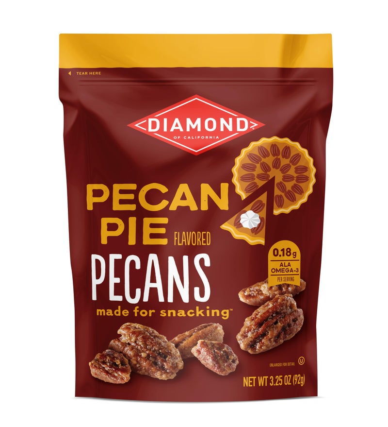 Diamond of California Pecan Pie Pecan Nuts, 3.25 oz. - Image 1