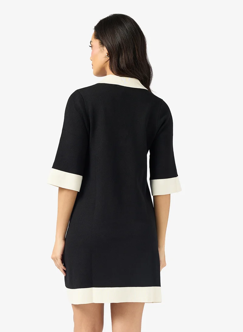 VERO MODA Vmoli V-Neck Midi Dress