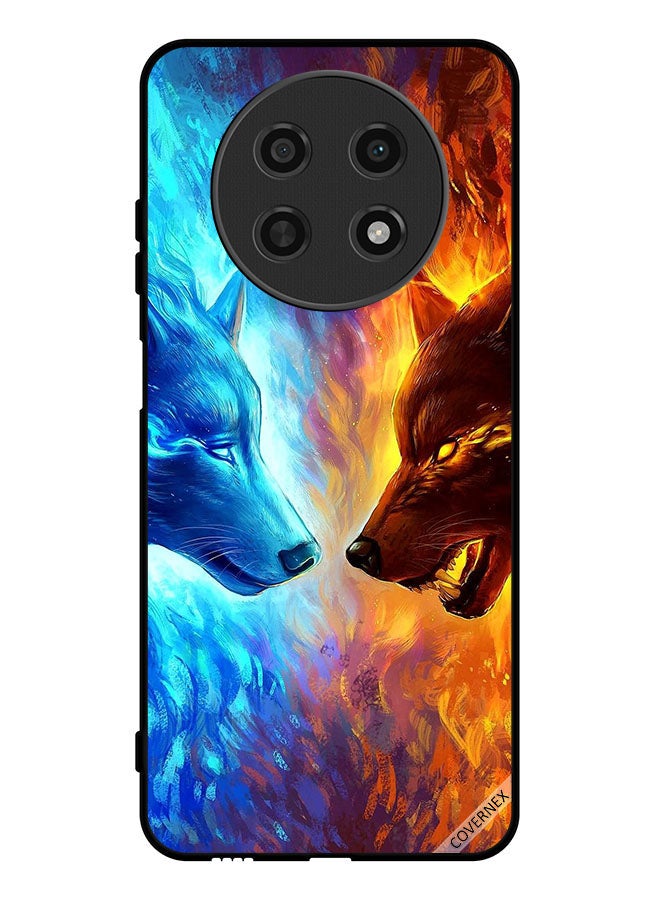 Covernex Protective Case Cover For Huawei nova Y91 Water & Fire Wolf - Image 1