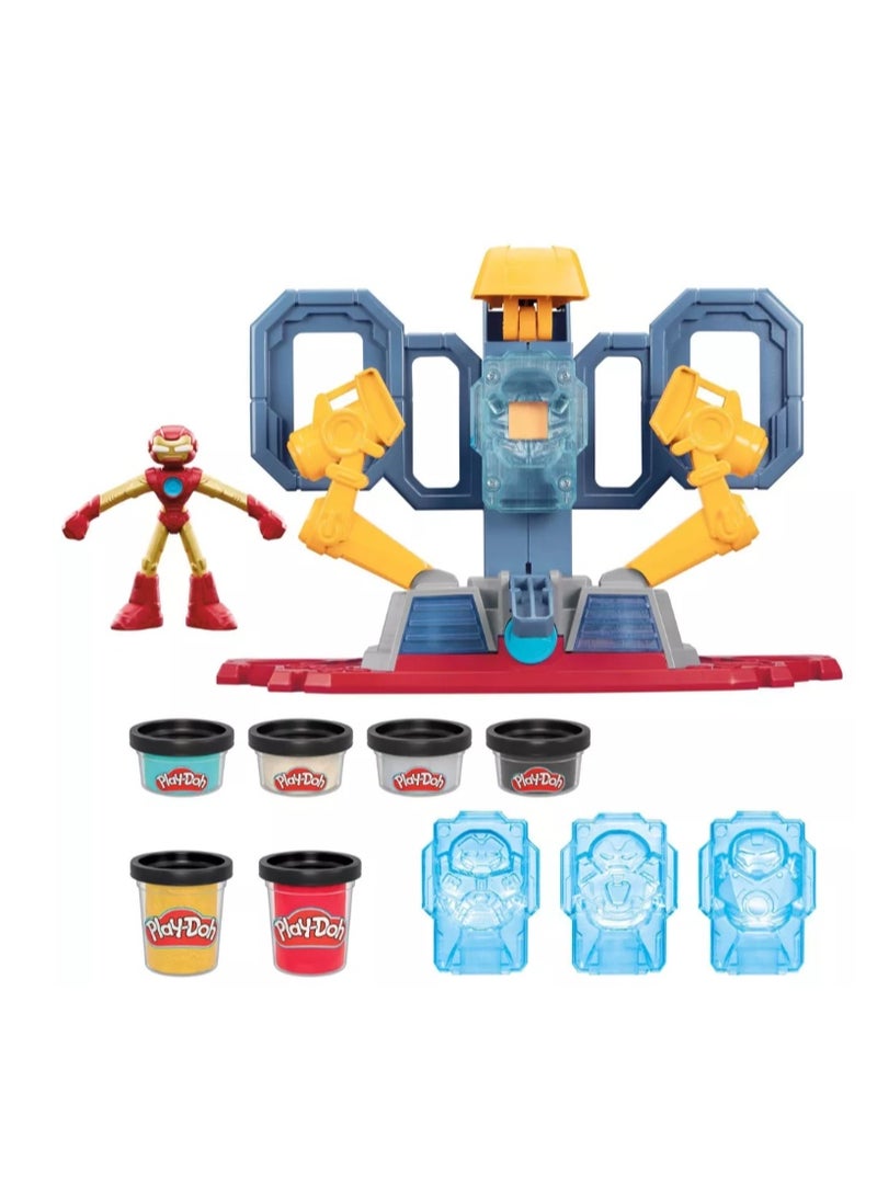 Play-Doh Marvel Iron Man Stark Lab Playset - Image 1