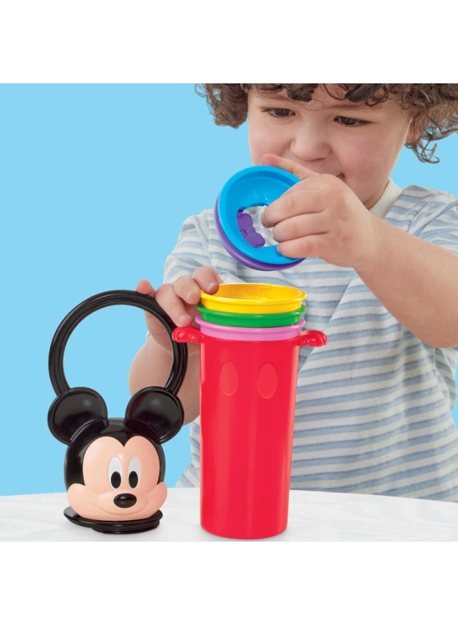Play-Doh Disney Junior Happy Stackable Toy Set, Preschool Toys, Arts & Crafts Gifts for Kids 2+ - Image 4