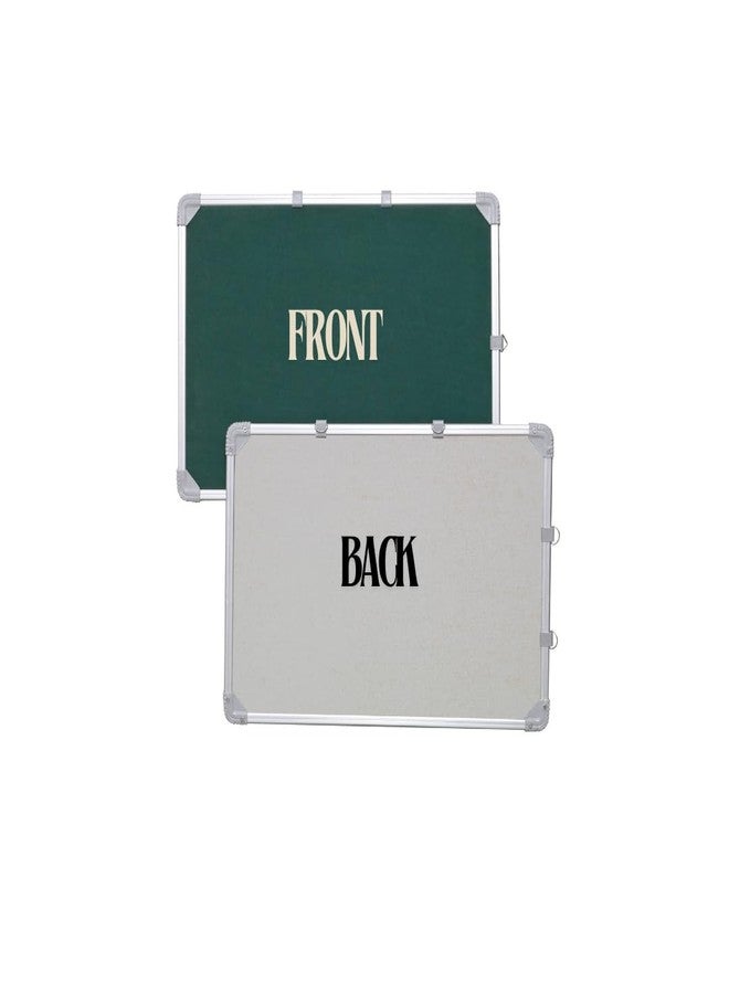لوحة إعلانات/قماش ناعم بإطار من الألومنيوم من AP BOARDS™، مقاس 60 سم × 90 سم، مناسبة للمنزل والمكتب والمدرسة، كما أنها مثالية للاستخدام الشخصي والمهني - عبوة من قطعة واحدة، لون أخضر داكن - Image 3