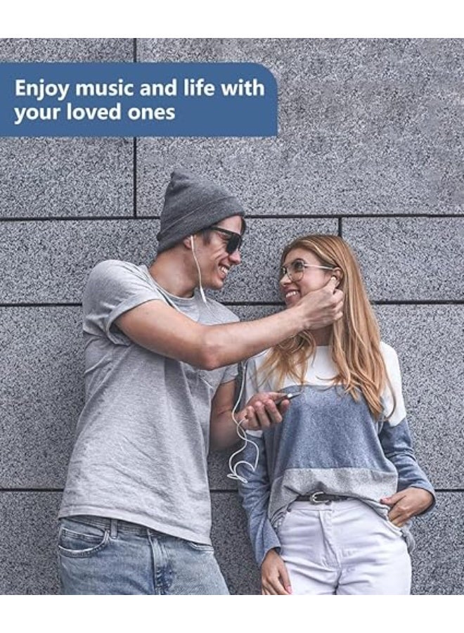 Golau EarBuds With Lightning Connector | iPhone Headphones, [MFI Certified] Earphones Wired Stereo Sound Earbuds with Microphone and Volume Control, Compatible with iPhone 14/13/12/SE/11/XR/XS/X/7/7 Plus/8 - Image 3