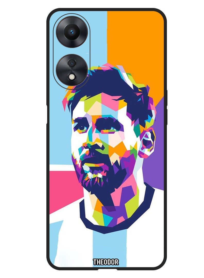 Theodor Protective Case Anti Scratch Shock Proof Bumper Cover For Oppo A1 5G MessiColourful - Image 1