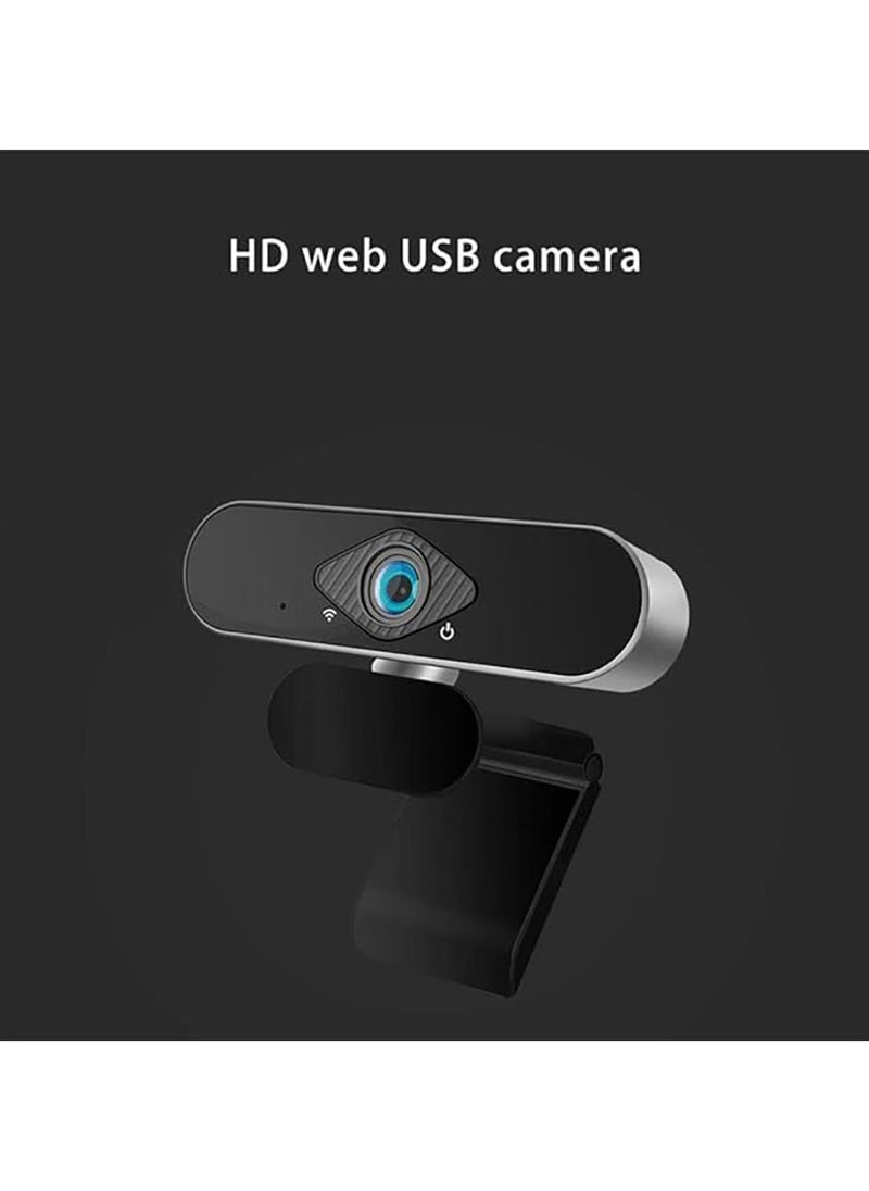 xiaovv - USB Web Camera 200W Pixels 1080P HD Auto Focus 150 Degree Super Wide Angle Built-in Noise Cancelling Microphone - Image 1