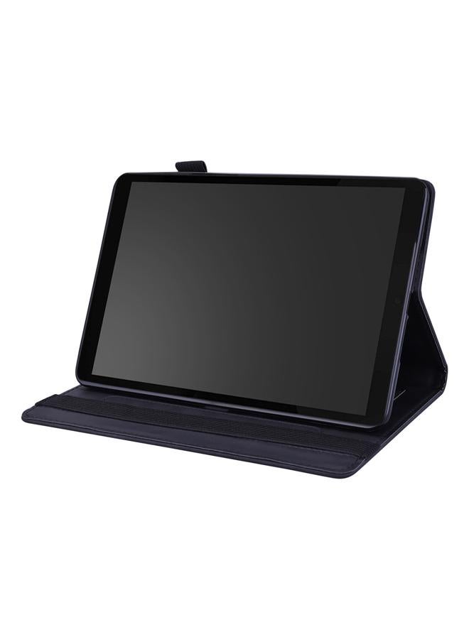 erorex Case For Lenovo Tab M8 TB-8505F 8505X 8.0 Calf Pattern Double Folding Design Embossed Leather Case with Holder & Card Slots & Pen Slot & Elastic Band - Image 5