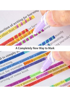 KASTWAVE Highlighters Changing Color Markers Pastel Pen 12Pcs Highlighter Set Magic Pens Dual Tip Marker Pens Assorted Colors Double-ended Highlighter Changeable Color Pen Magic Pen Candy Color Marker  - Image 3