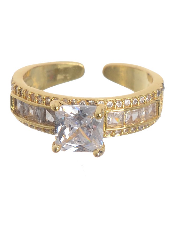 Akher el Ankoud Gold Zircon Ring  - Image 2