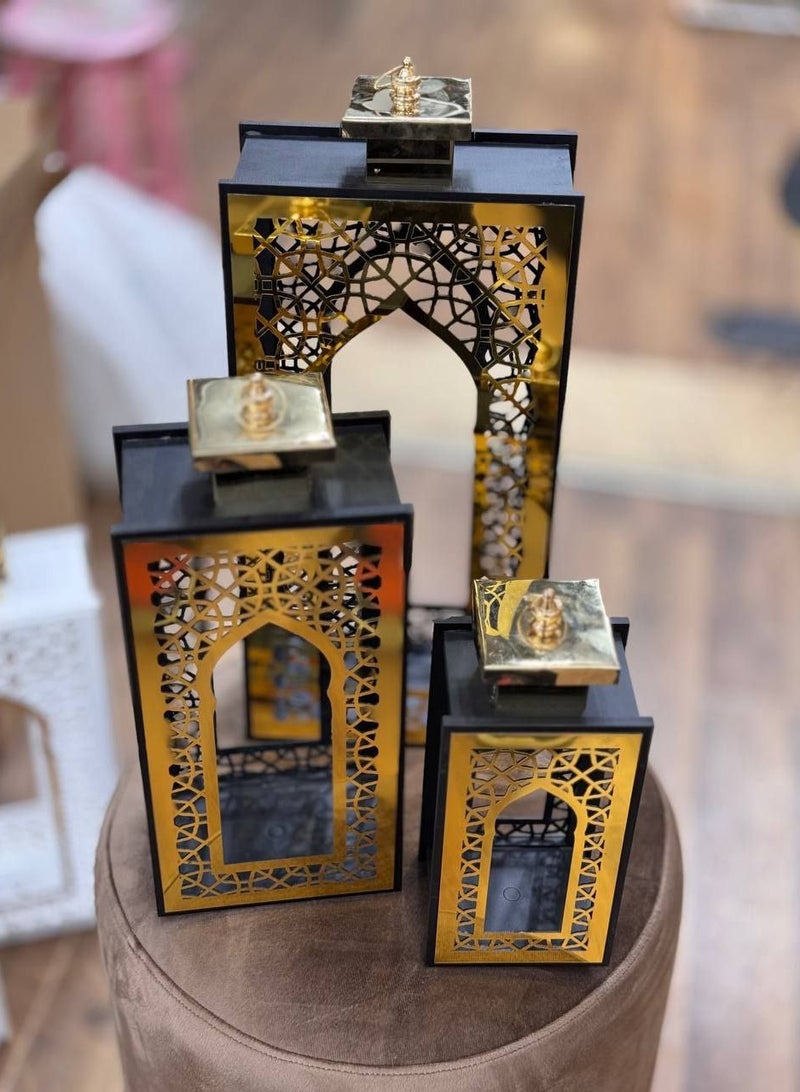 Lantern Different Sizes Super Chic Decoration Set