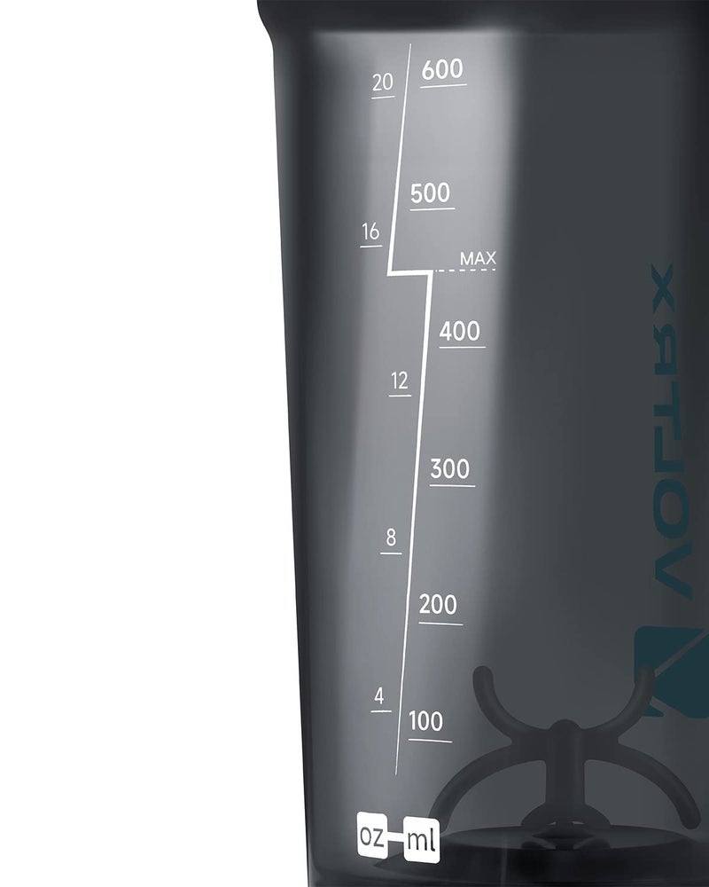 VOLTRX Shaker Bottle, Gallium USB C Rechargeable Electric Protein Shake Mixer, Shaker Cups for Protein Shakes and Meal Replacement Shakes, BPA Free, Made with Tritan, 24oz - Image 4