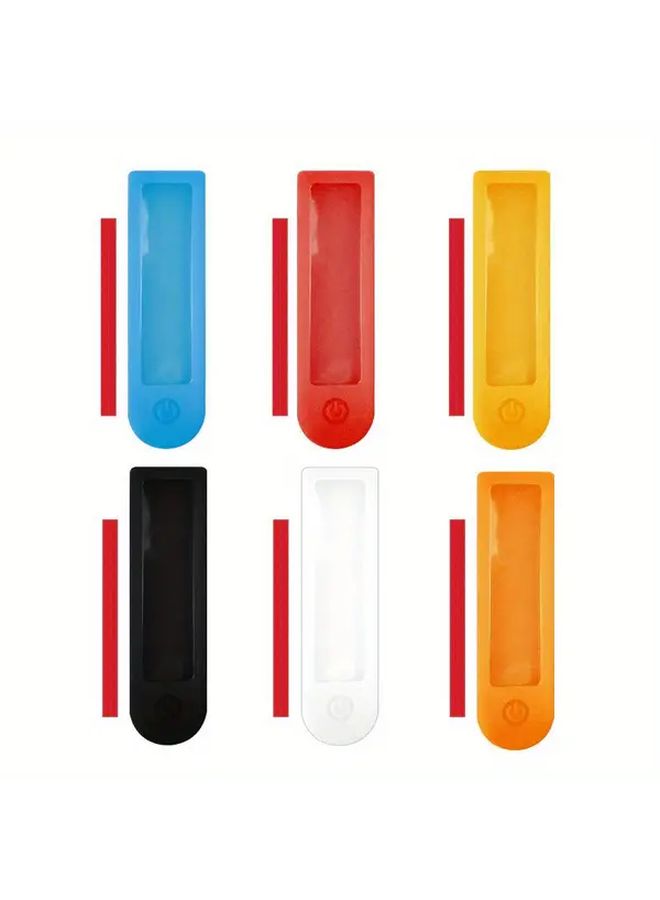 Red Waterproof Silicone Protective Cover Case For Scooter Dashboard - Image 3