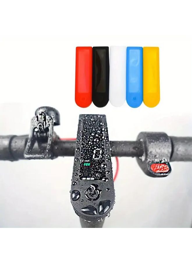 Red Waterproof Silicone Protective Cover Case For Scooter Dashboard - Image 2