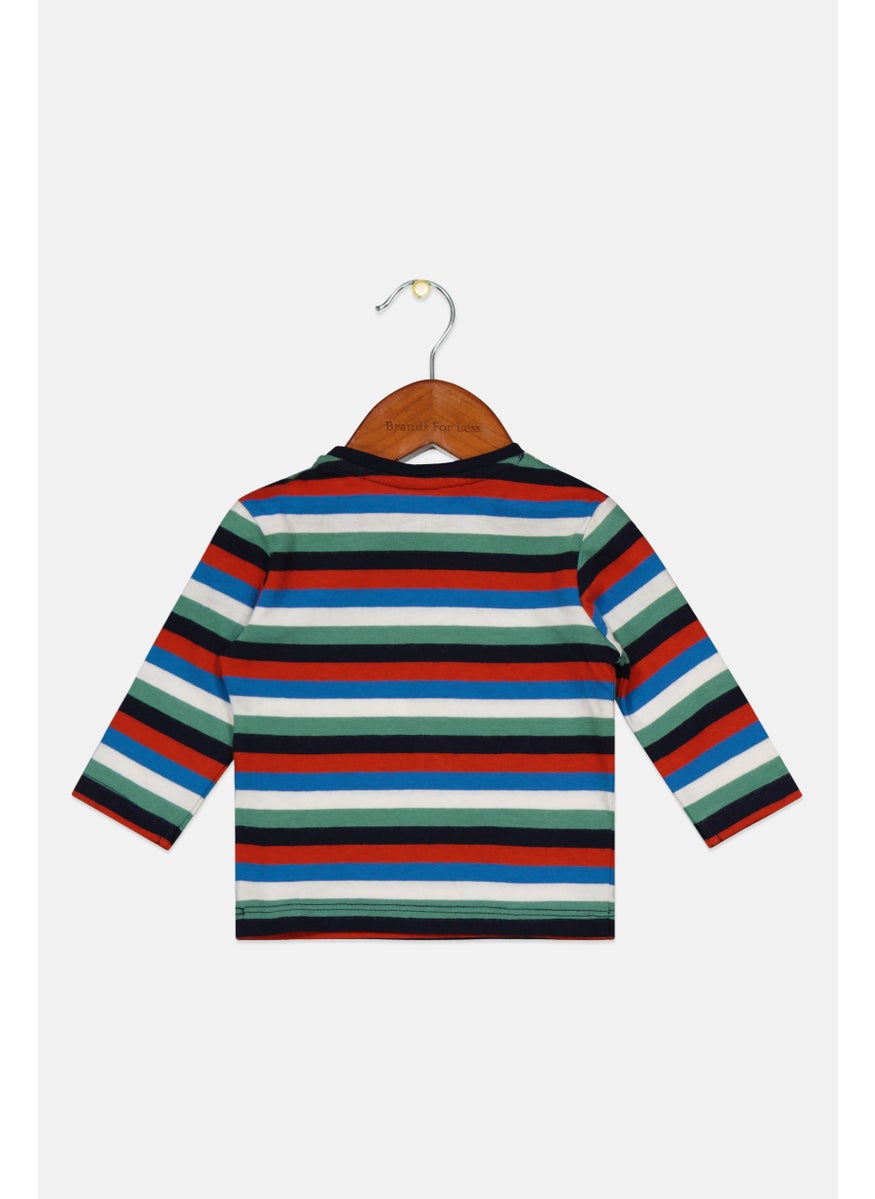 Toddlers Boy Stripe Long Sleeve Top, Blue - pzsku/Z8D5F9948B37BB556C938Z/45/_/1731420597/a9086aa8-7e17-477e-bddf-7091b24296b2