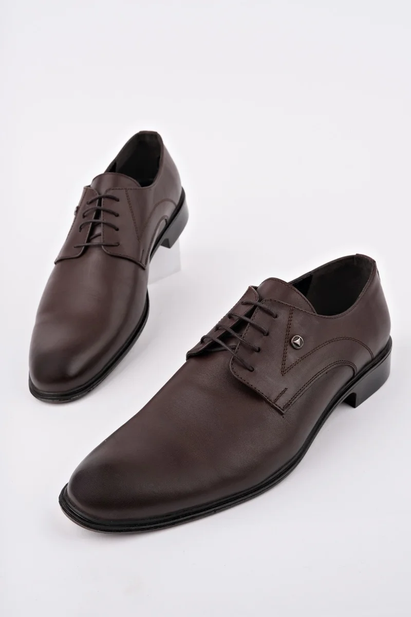 muggo H043 Genuine Leather Classic Men's Shoes