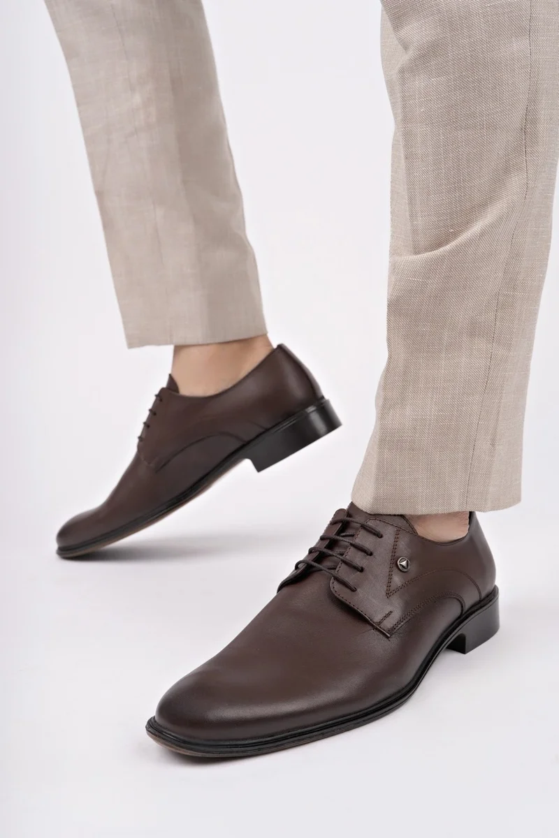 muggo H043 Genuine Leather Classic Men's Shoes