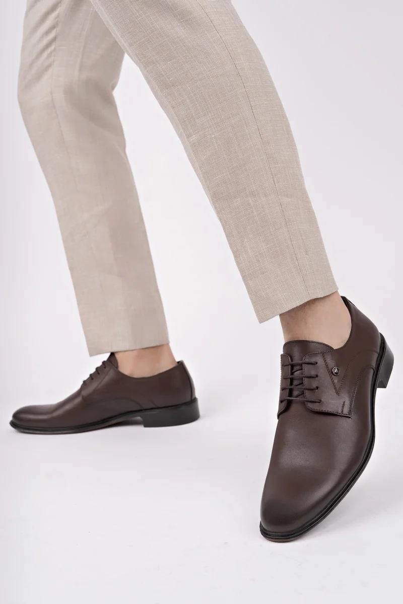 muggo H043 Genuine Leather Classic Men's Shoes